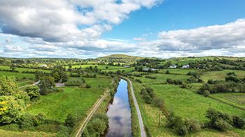 A view of Shannon-Erne Waterway