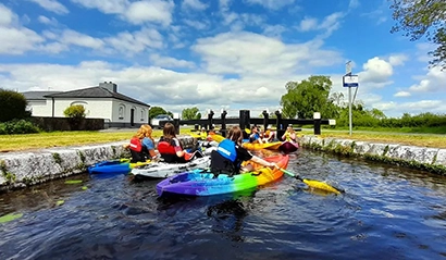 Guided kayaking trips